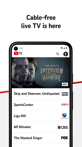 YouTube TV: Live TV & more Captura de pantalla 0