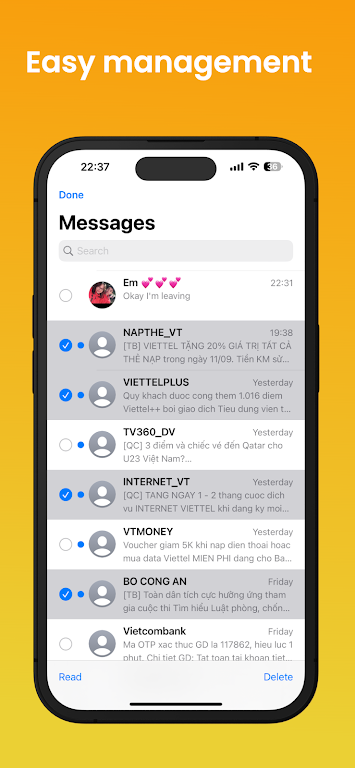 Messages iOS 17 Captura de tela 2