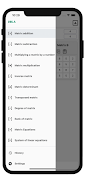 Matrix operations Capture d'écran 0