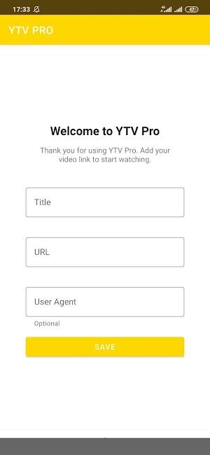 YTV Player Pro Скриншот 1