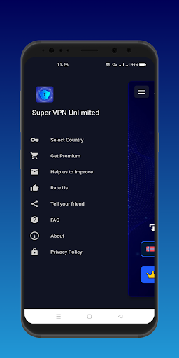 Super VPN - VPN代理、翻牆、加速器 螢幕截圖 1