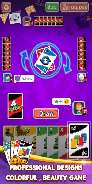 4 Colors Card Game Screenshot 1