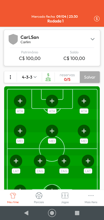 Parciais CFC ภาพหน้าจอ 0
