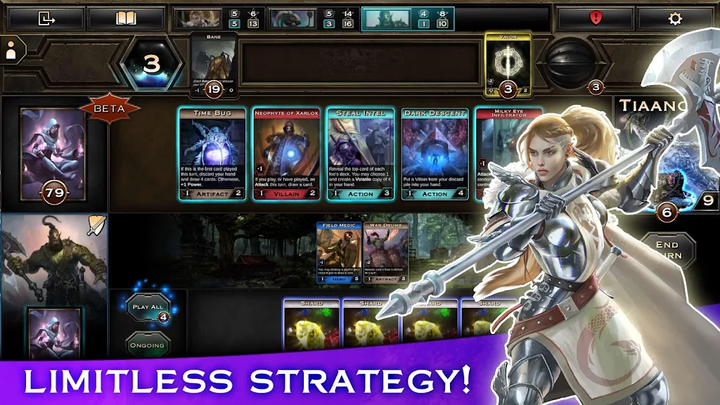 Shards the Deckbuilder Tangkapan skrin 1