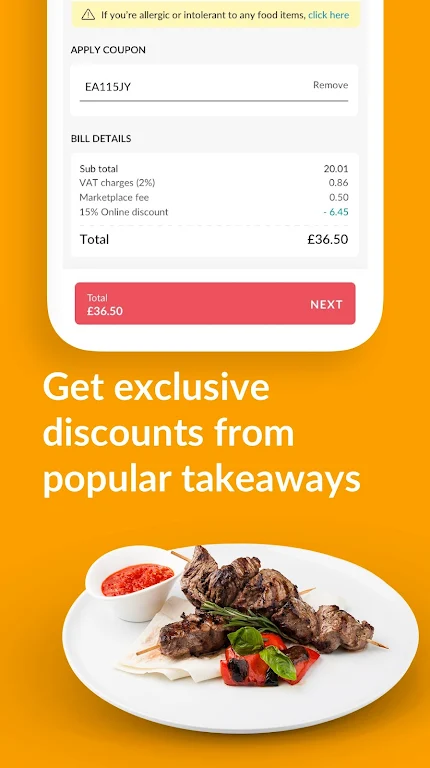 Foodhub - Online Takeaways স্ক্রিনশট 2