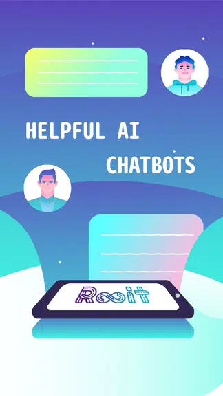 Rooit - Anonymous Chat Rooms Скриншот 1
