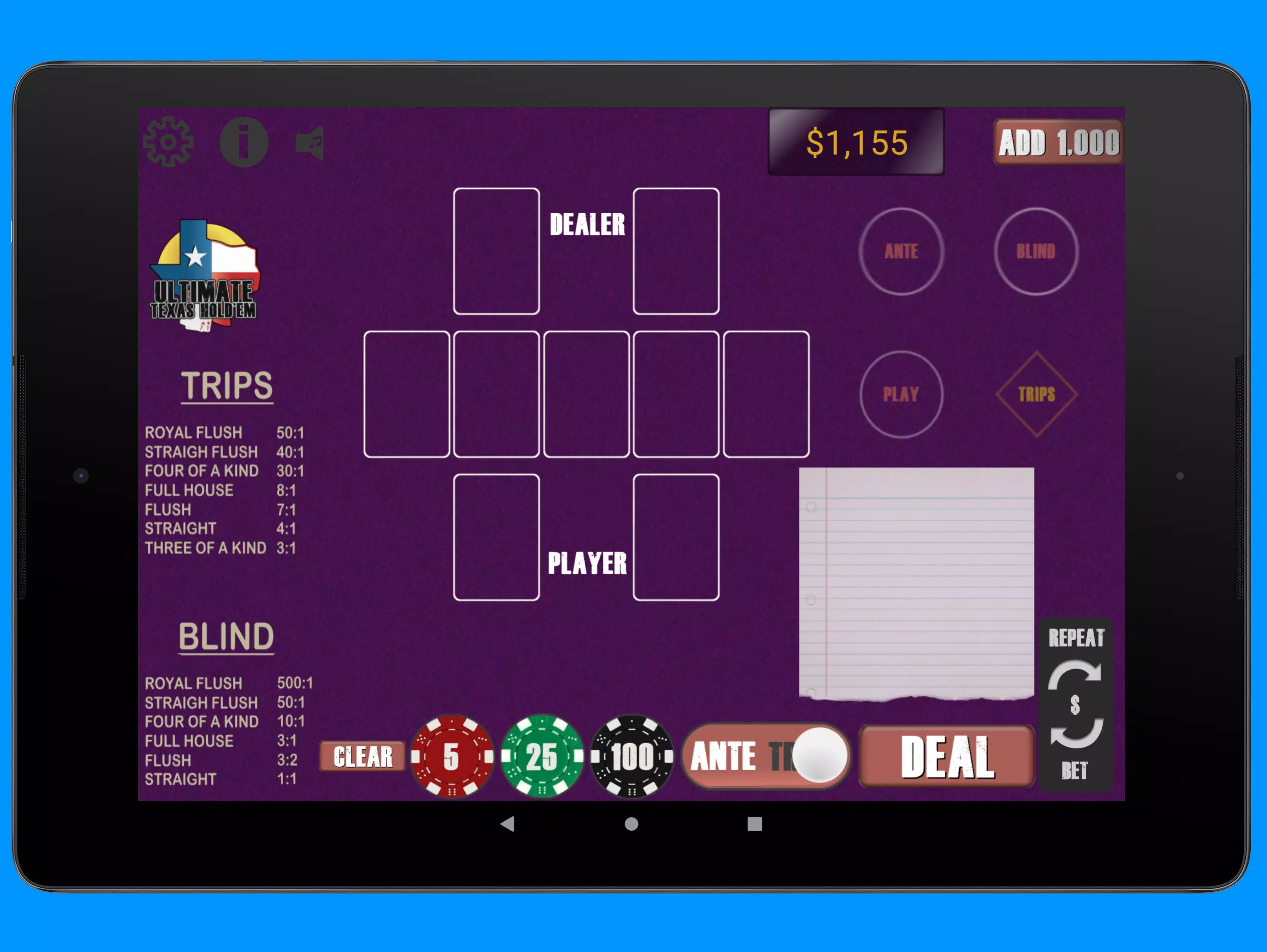 Texas Ultimate Holdem ภาพหน้าจอ 3