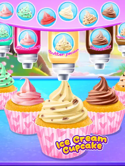 Cupcake Maker: Unicorn Cupcake 螢幕截圖 3