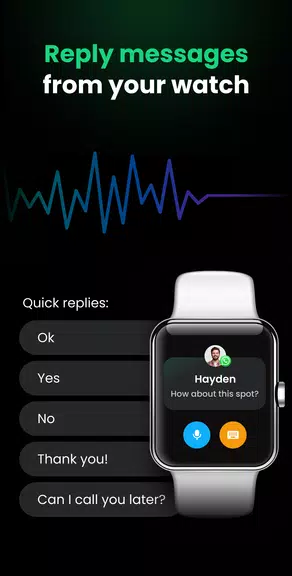 Watch Sync App - BT Notifier Tangkapan skrin 3