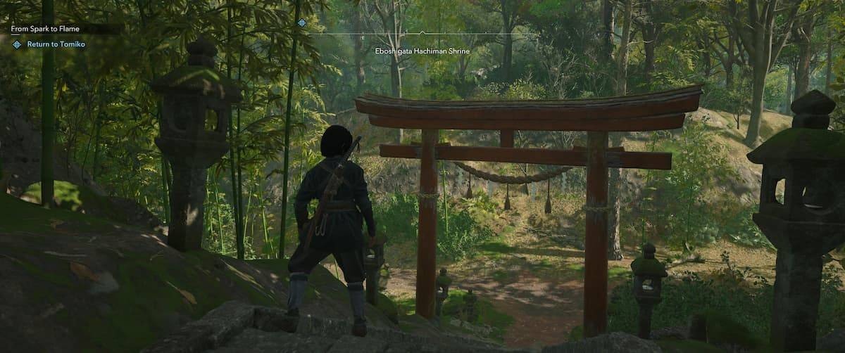 Grimper la porte torii dans les ombres de croyance d'Assassin: conséquences révélées