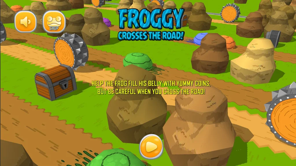 Jumppy Frog Cross Forest Screenshot 0