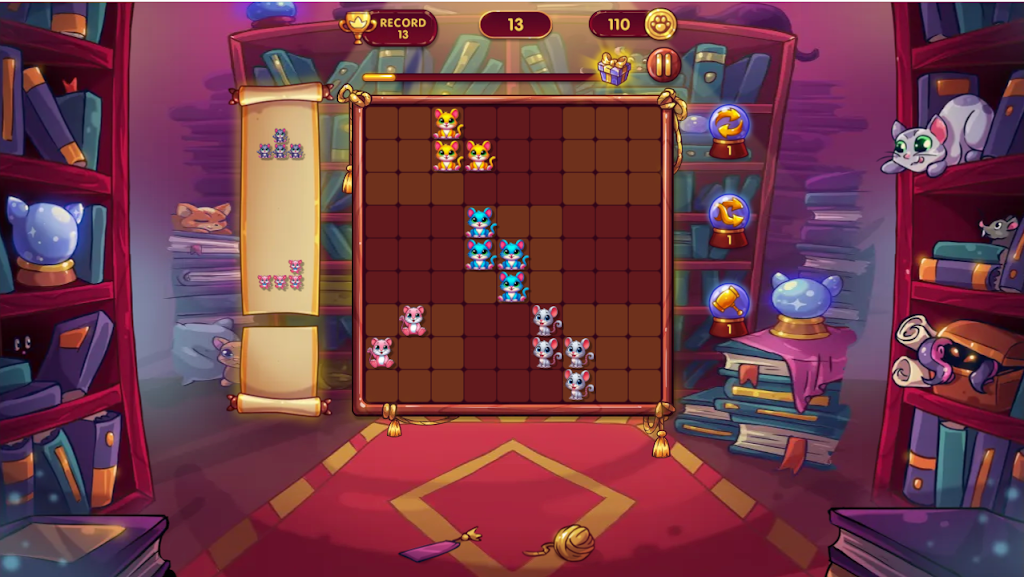 Mouse land block 9x9: Puzzle Ekran Görüntüsü 3