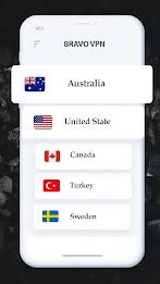 Bravo VPN - Fast VPN Proxy Screenshot 2