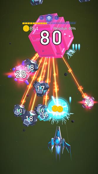 Dust Settle 3D - Galaxy Attack Screenshot 2