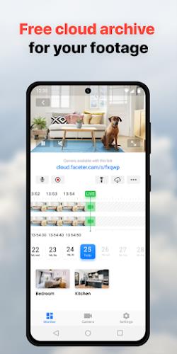 Faceter – Home security camera ภาพหน้าจอ 2