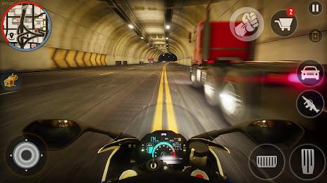 Highway Bike Riding & Racing 스크린샷 1