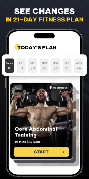 The Muscle Monster Workout Planner Capture d'écran 1