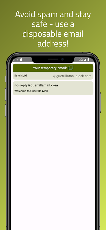 Guerrilla Mail - Temp Mail Скриншот 0