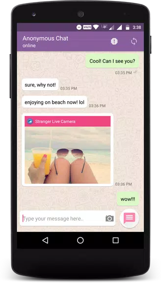 Anonymous Chat & Date for Stranger Zrzut ekranu 2
