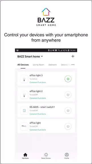 BAZZ Smart Home Скриншот 0