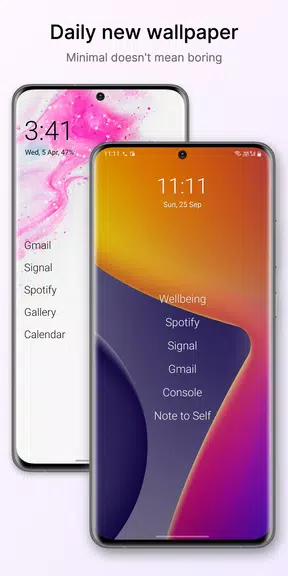 Olauncher. Minimal AF Launcher Tangkapan skrin 1