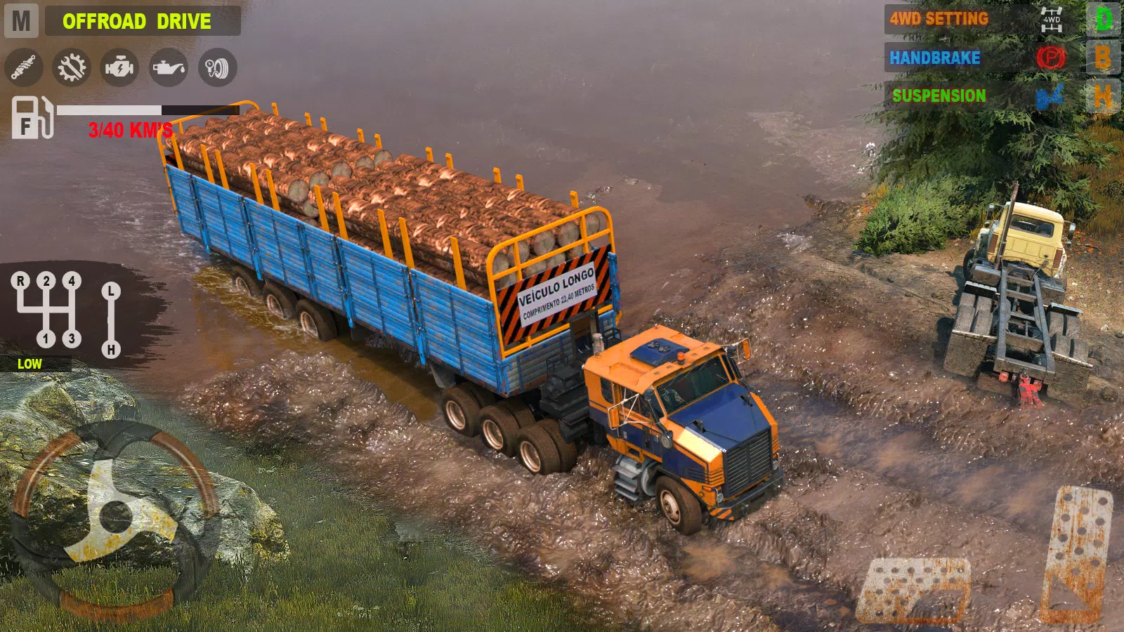 Offroad Mudrunner Games 3D 螢幕截圖 2