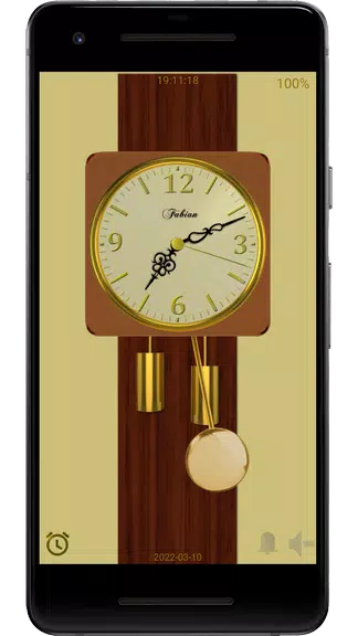 Modern Pendulum Wall Clock ဖန်သားပြင်ဓာတ်ပုံ 0