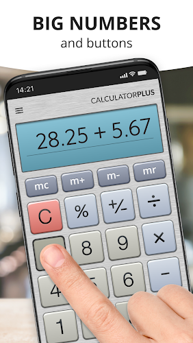 कैलकुलेटर प्लस - Calculator स्क्रीनशॉट 2