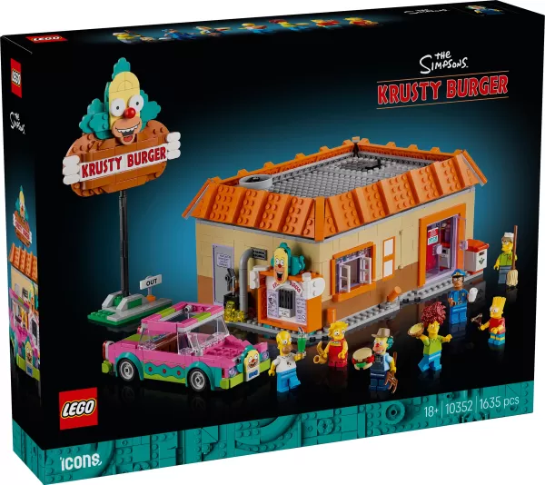 LEGO przedstawia nowy zestaw Krusty Burger z Simpsonów dla kolekcjonerów