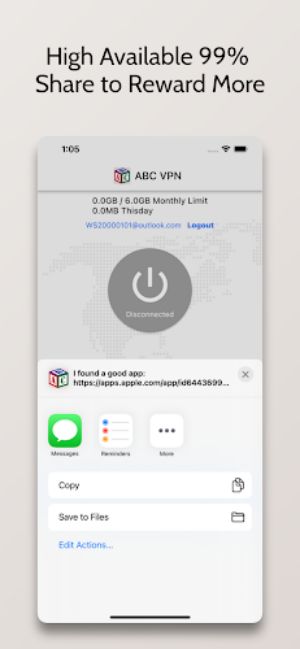 ABC VPN - Very Easy Good VPN Zrzut ekranu 2