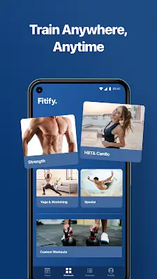 Fitify: Фитнес тренировки дома Скриншот 2