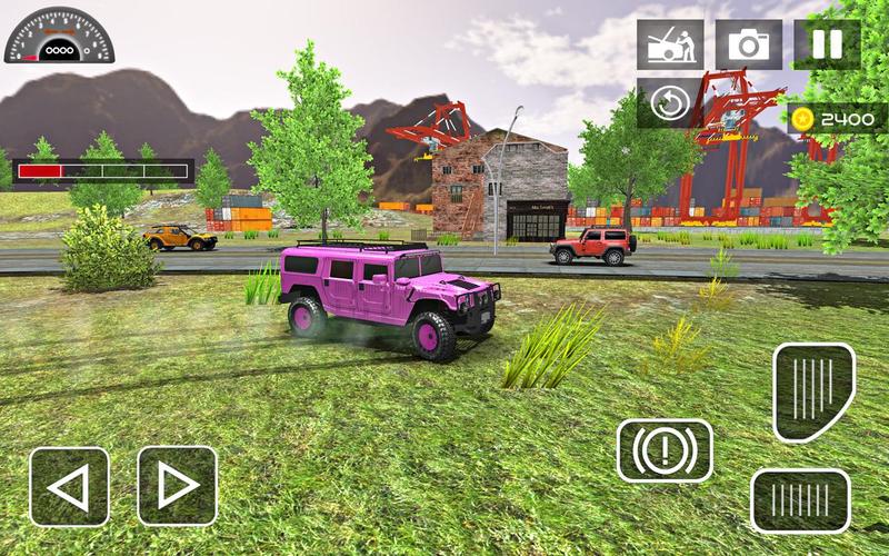 6x6 Truck Offroad Driving Sim 스크린샷 3