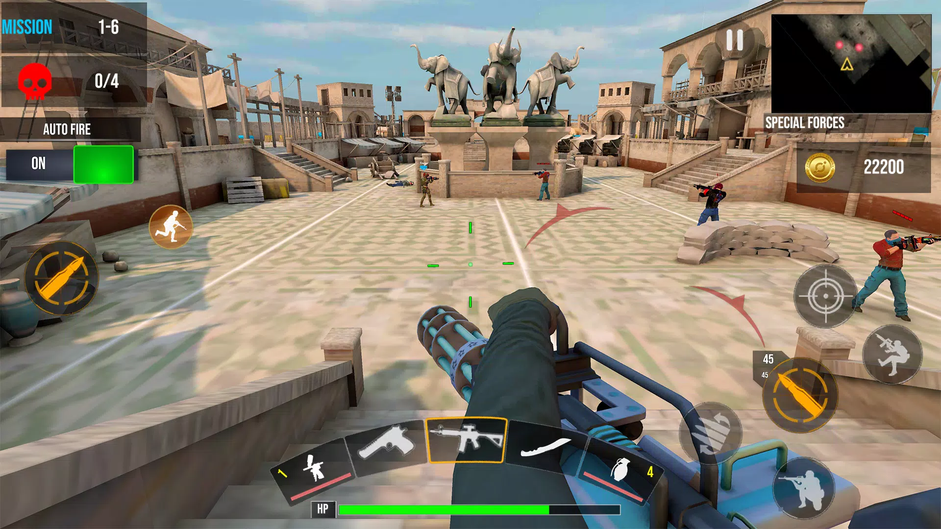 FPS Commando Strike 3D Ảnh chụp màn hình 3