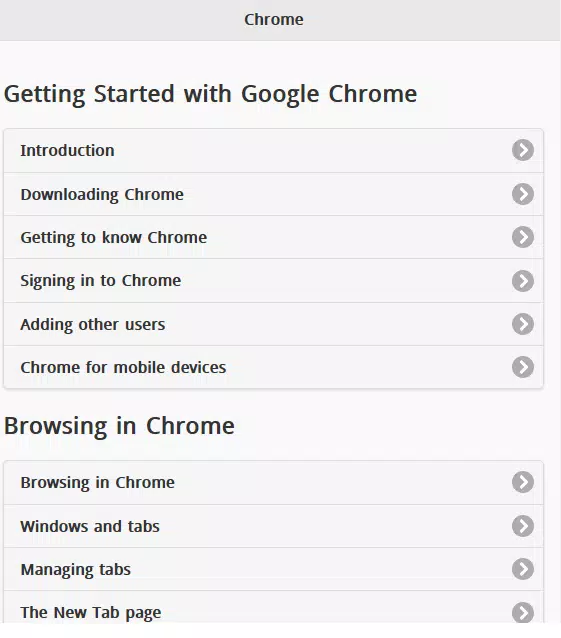 Tutorials for Web Browser应用截图第0张