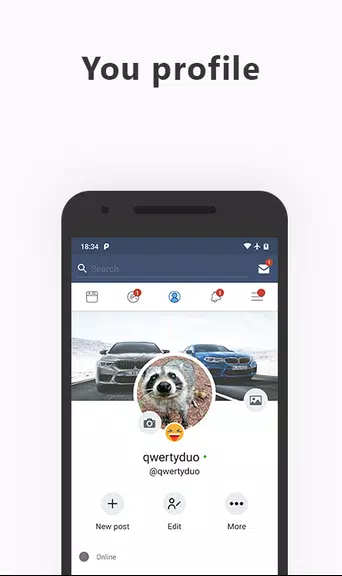 My Social Network ဖန်သားပြင်ဓာတ်ပုံ 0