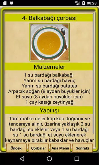 Bebekler İçin Yemek Tarifleri Ảnh chụp màn hình 2