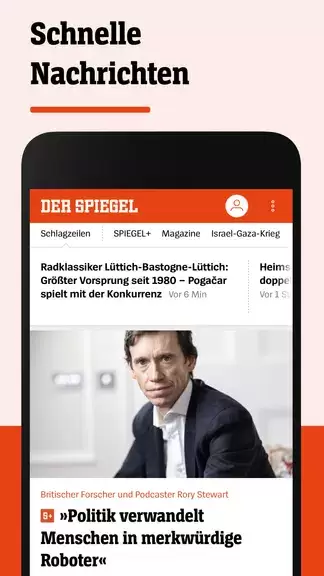 DER SPIEGEL - Nachrichten 螢幕截圖 0