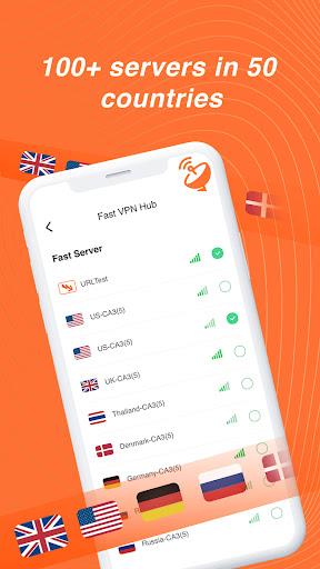 Fast VPNhub ภาพหน้าจอ 3