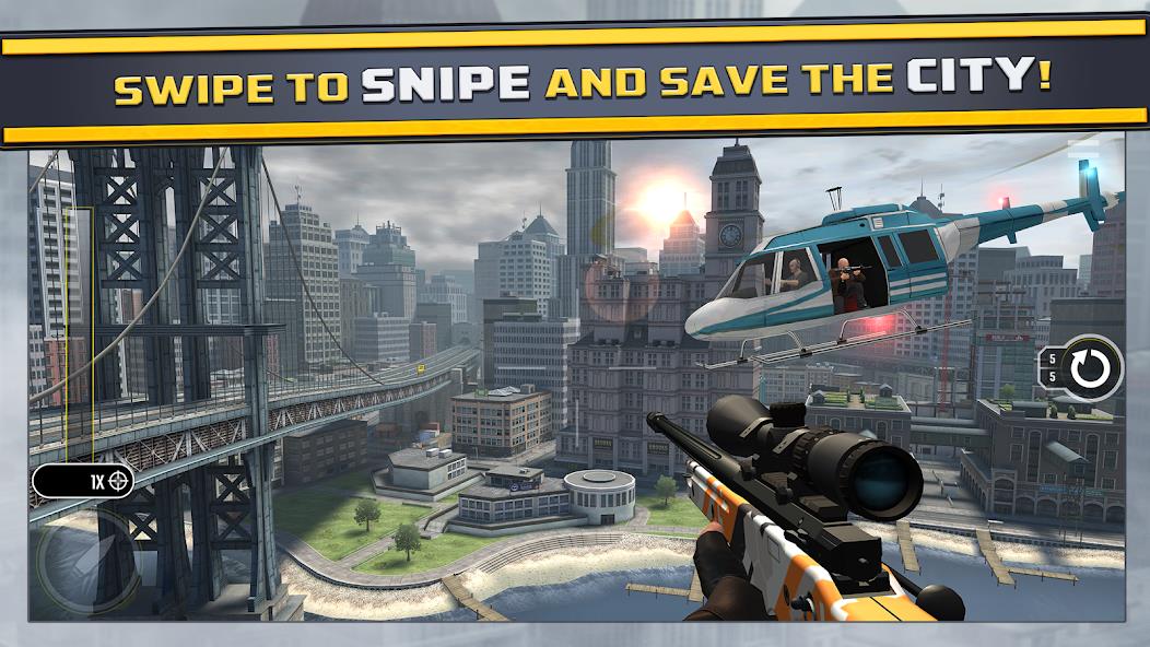 Pure Sniper: Gun Shooter Games Mod 螢幕截圖 0