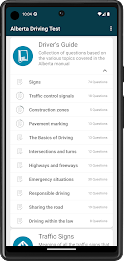 Alberta Driving Test Practice 螢幕截圖 0