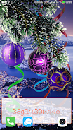 Schermata Christmas live wallpaper 0