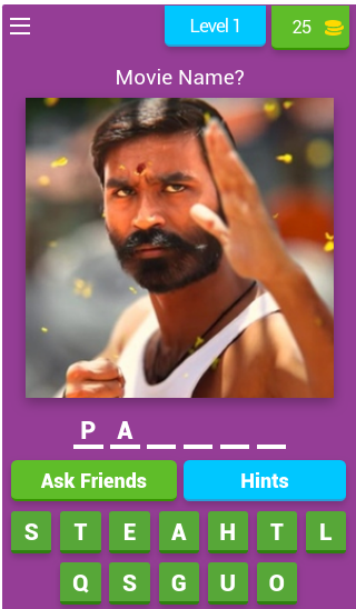 Tamil Movies Quiz Скриншот 0