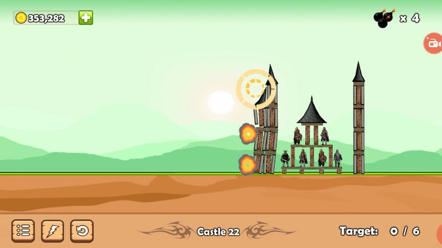 Castle Destruction Captura de pantalla 3