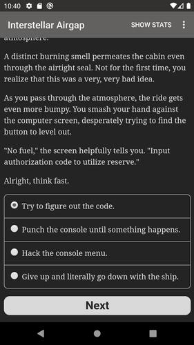 Interstellar Airgap Captura de pantalla 2