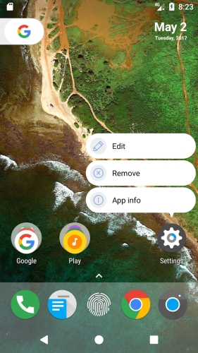 N+ Launcher Pro – Nougat 7.0 ภาพหน้าจอ 3