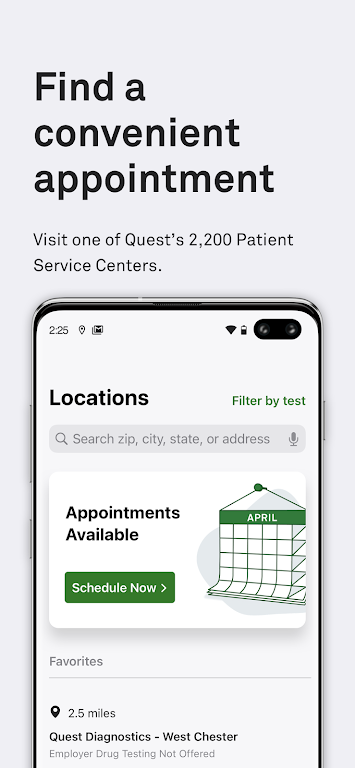 MyQuest for Patients 螢幕截圖 2