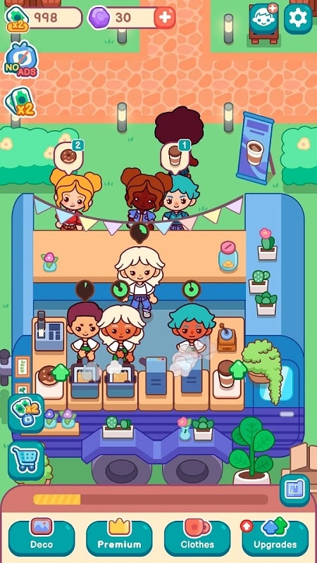 Schermata My Sweet Coffee Shop 0