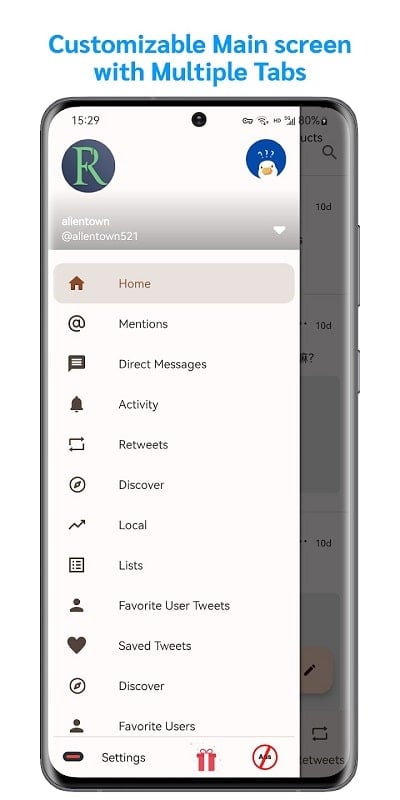 FocusTwitter Capture d'écran 2