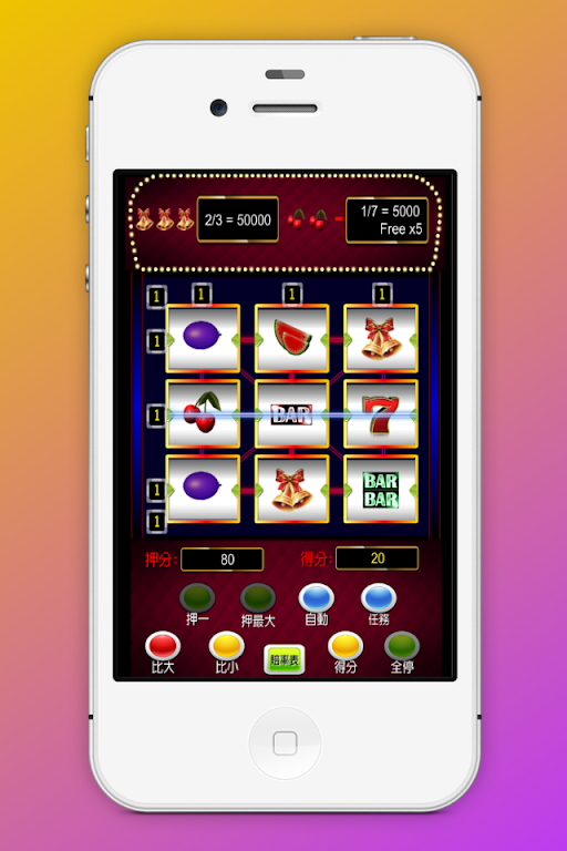 Fruit plate: 777 Slot Machine, 스크린샷 1