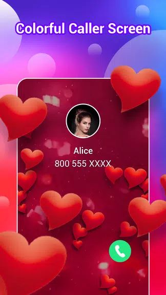 Color Call Screen - Call flash 螢幕截圖 1